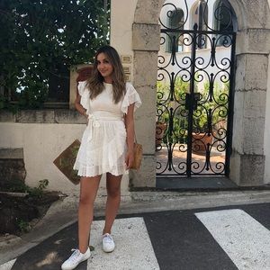 White showpo summer dress